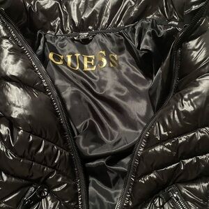Guess Black Puffer Jacket